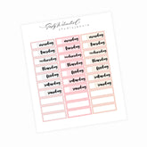 Hobonichi Cousin Weekly Dates | Neutral