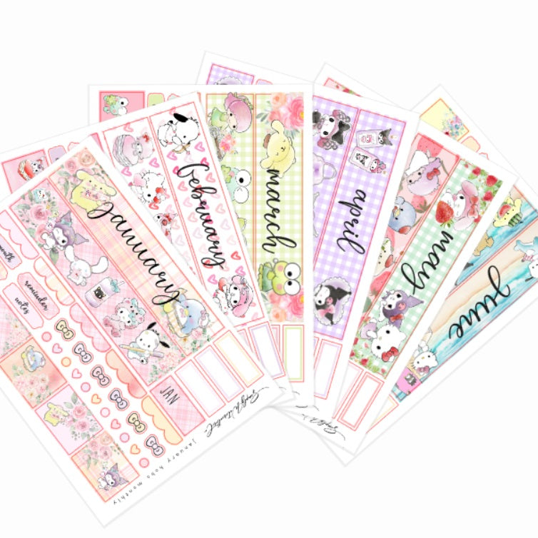 Jan-Jun | Hobo A5 Monthly