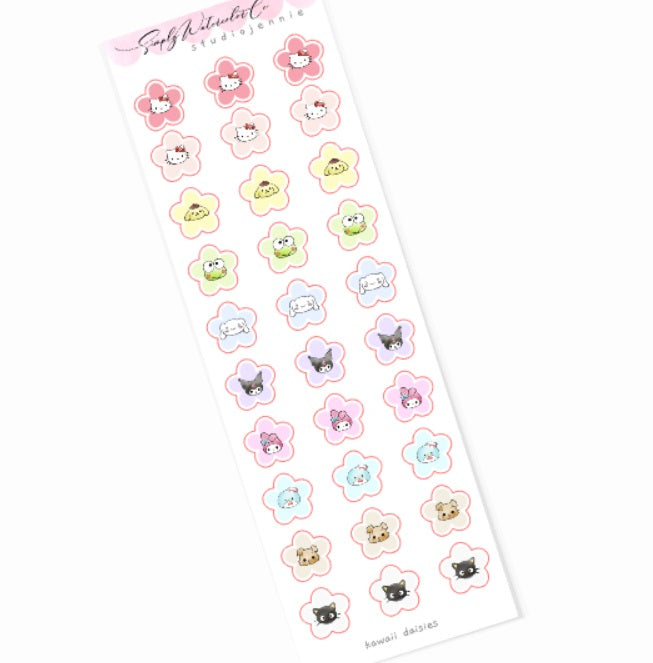 Kawaii Daisies | Mini Deco