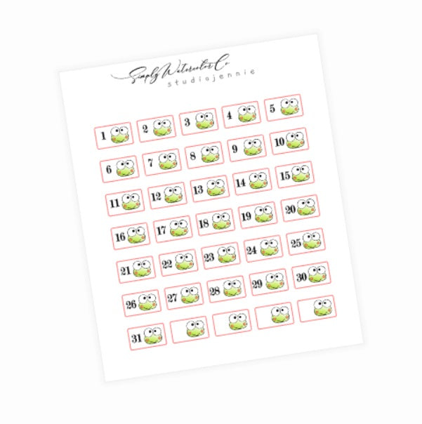 2023 Sticker Advent Leftovers Bundle