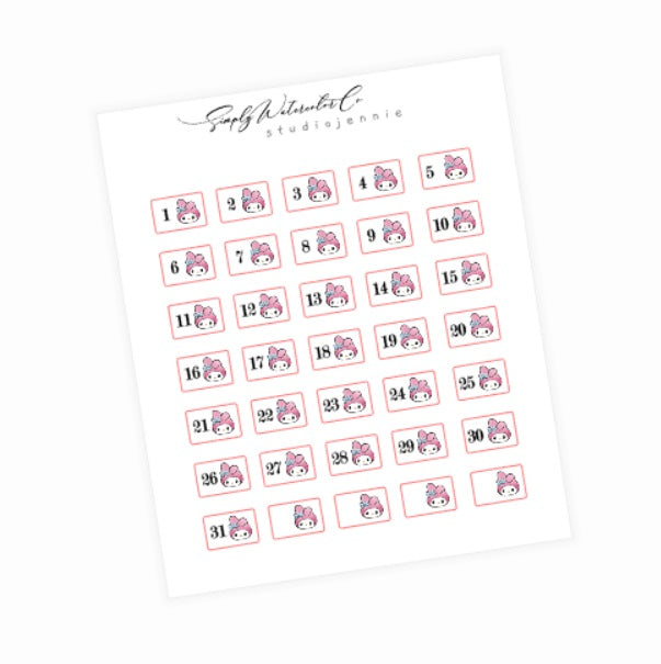 2023 Sticker Advent Leftovers Bundle