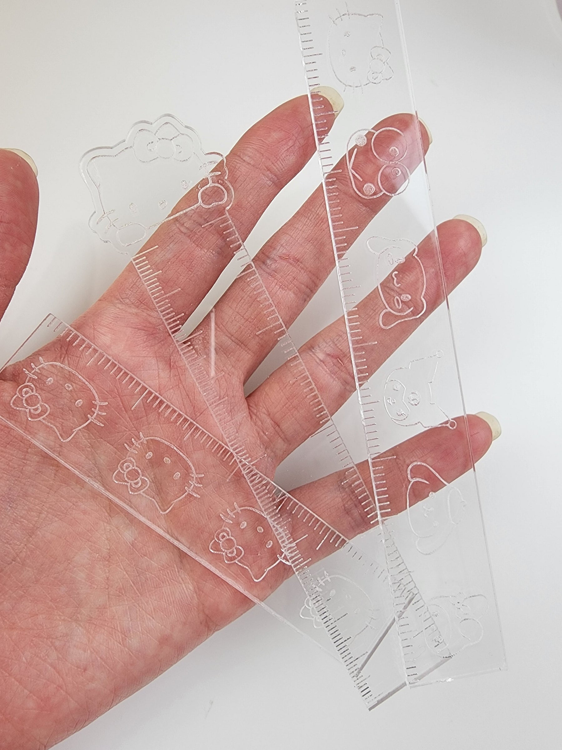 Acrylic Rulers (Gold Version)
