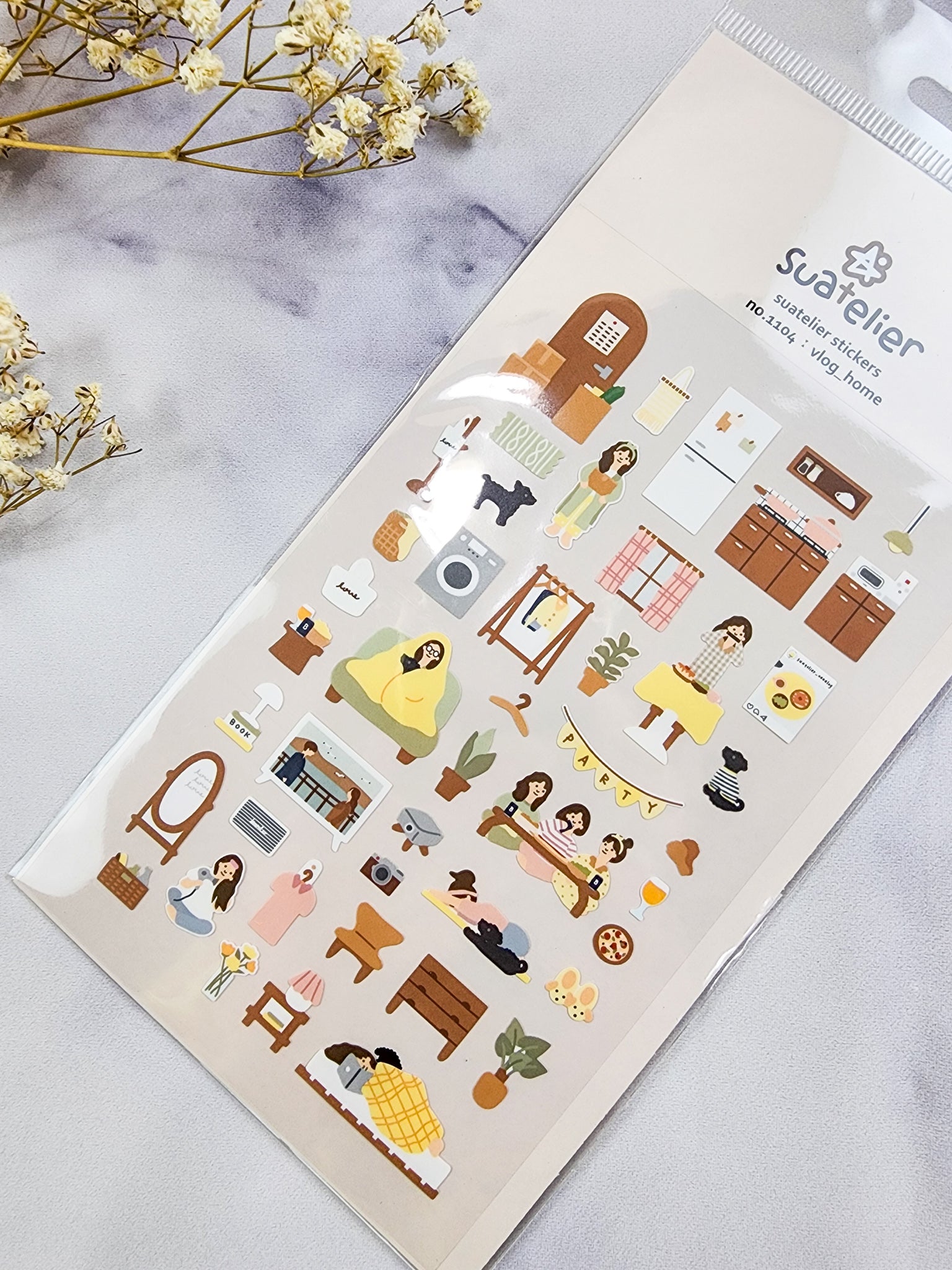 Home Assorted Stickers