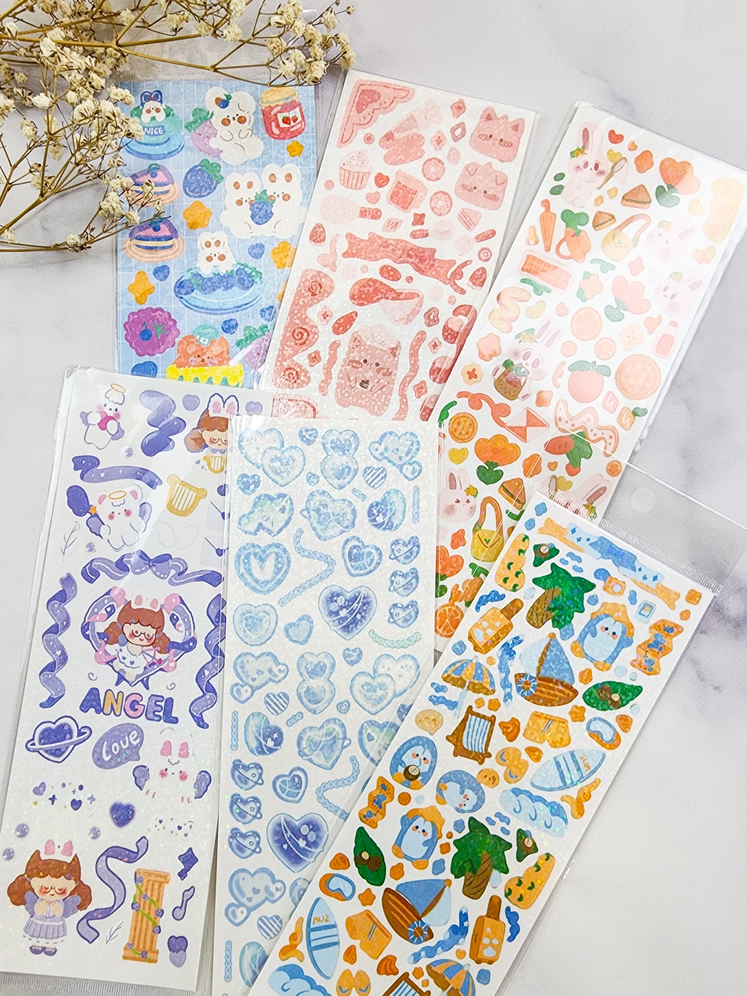 Cute Character Stickers