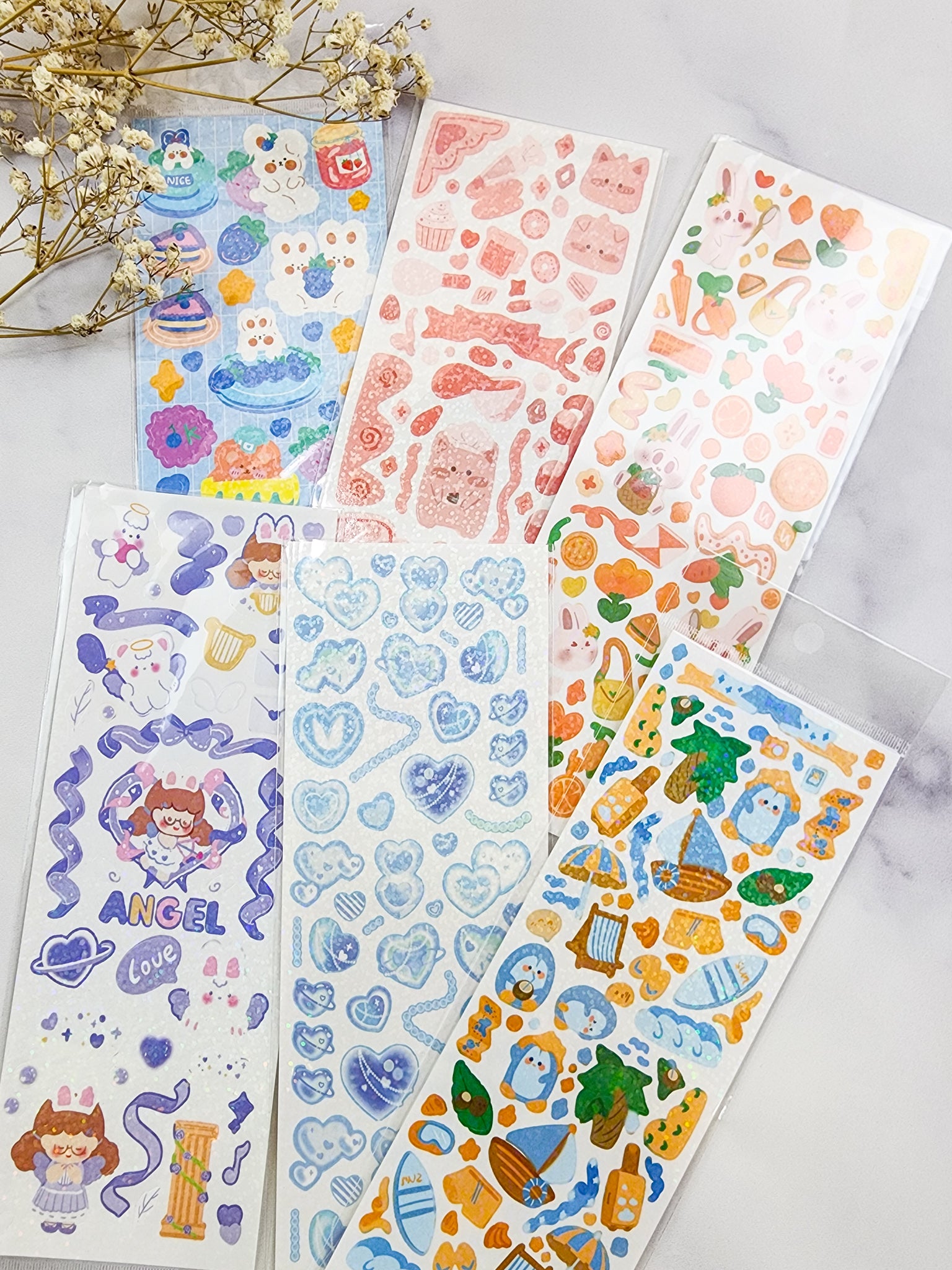 Cute Character Stickers