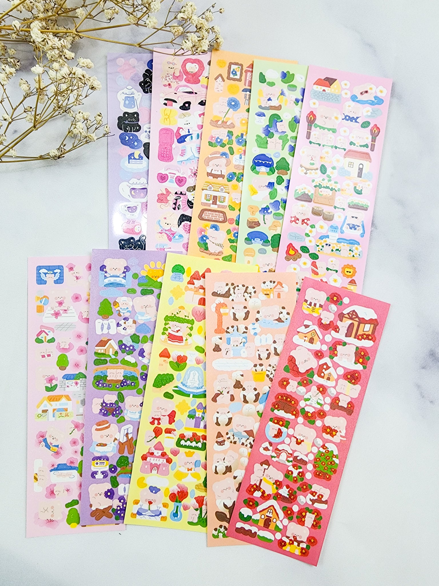 Cute Bear Stickers
