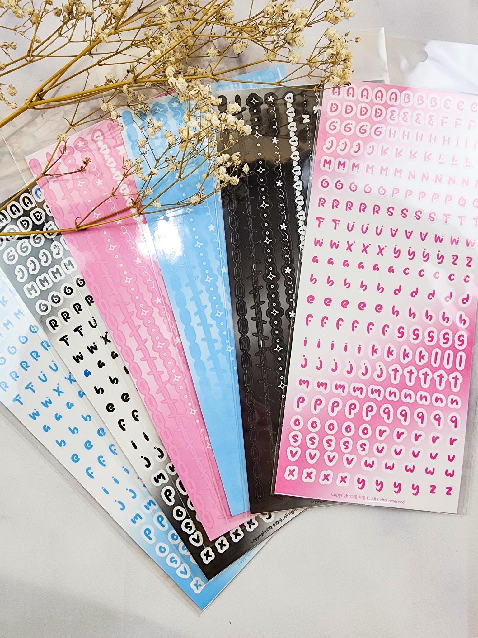 Abc | Hearts Drops Stickers