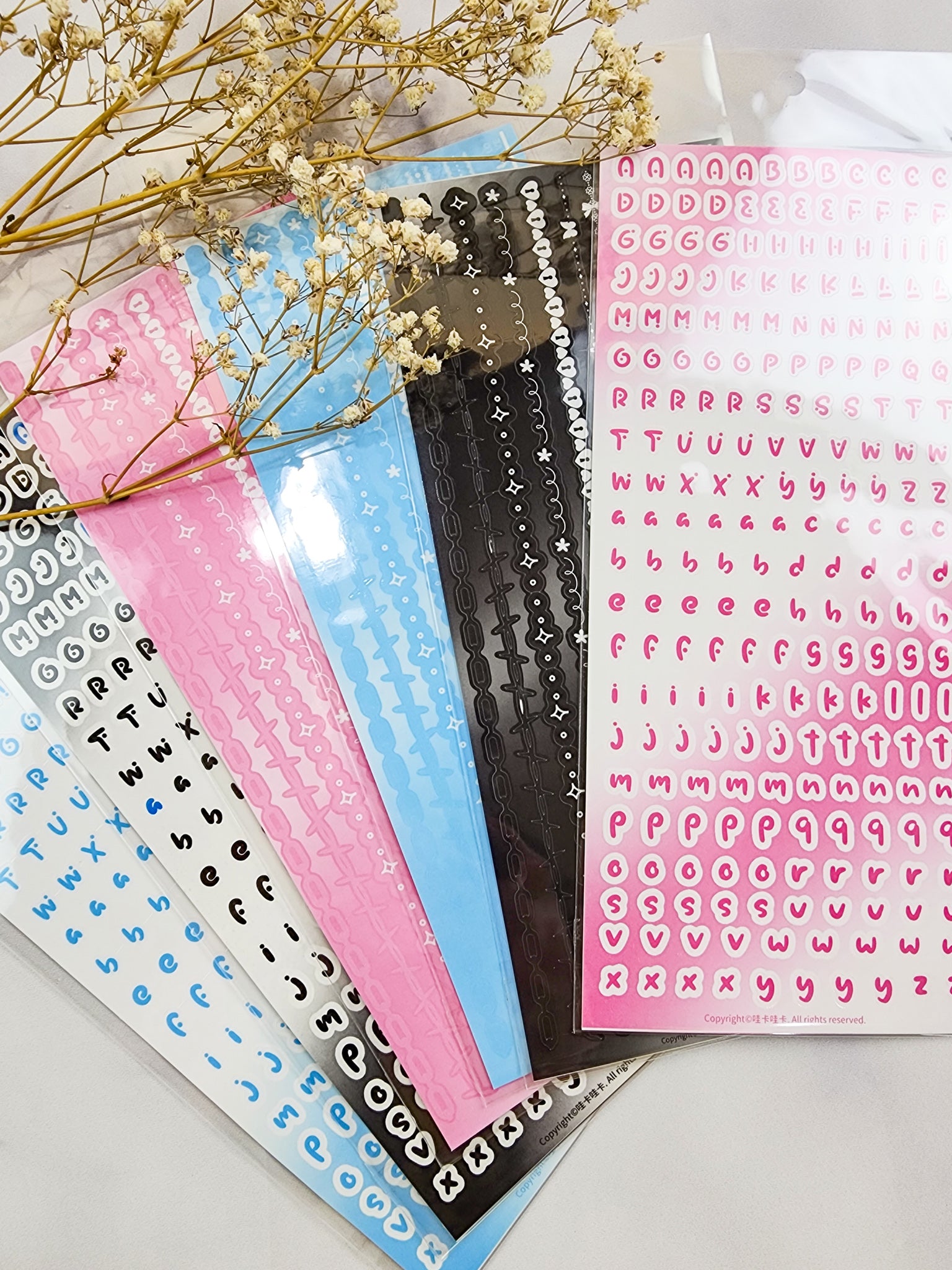 Abc | Hearts Drops Stickers