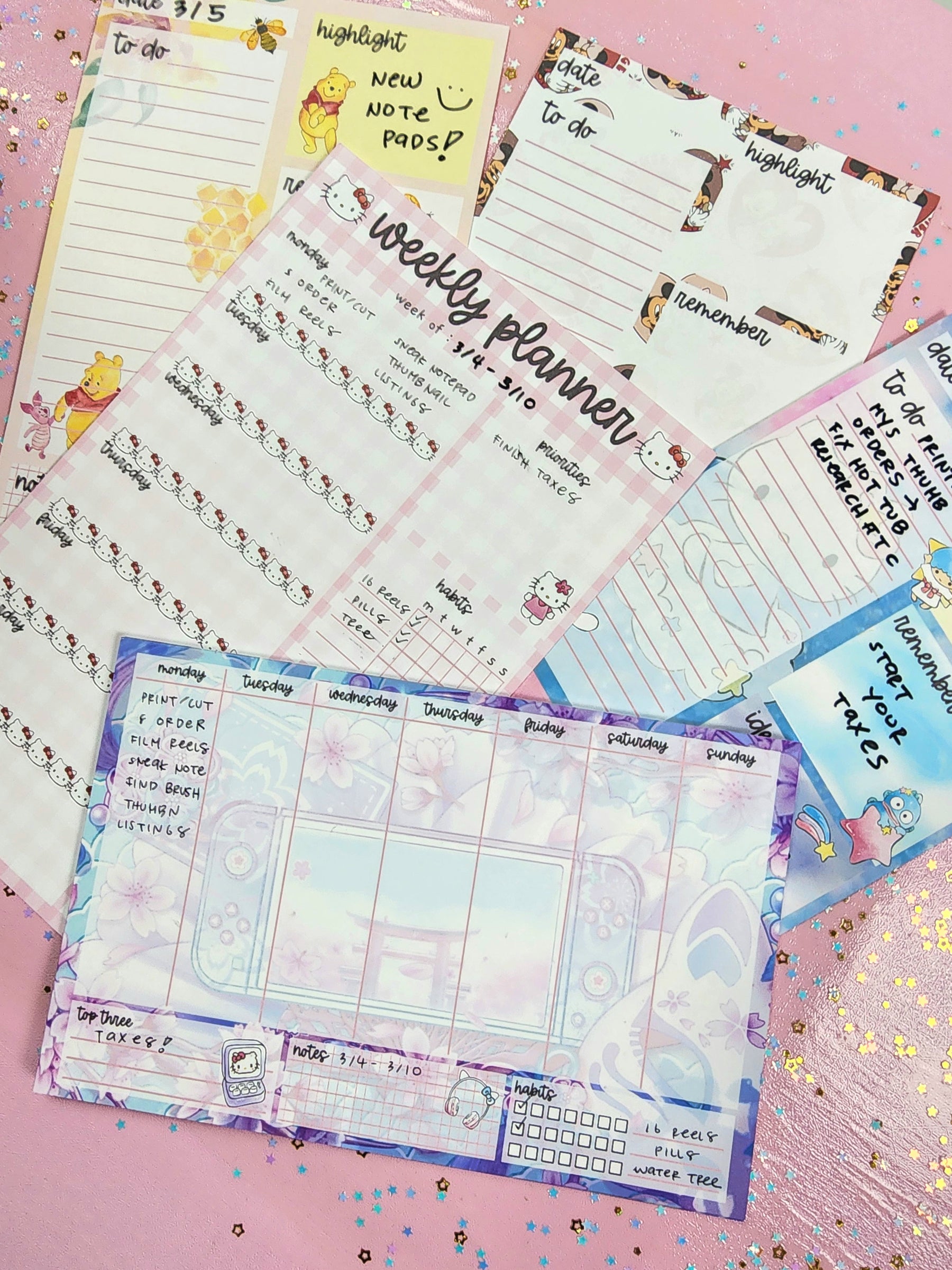 Planner World | GRID Skinny Notepad