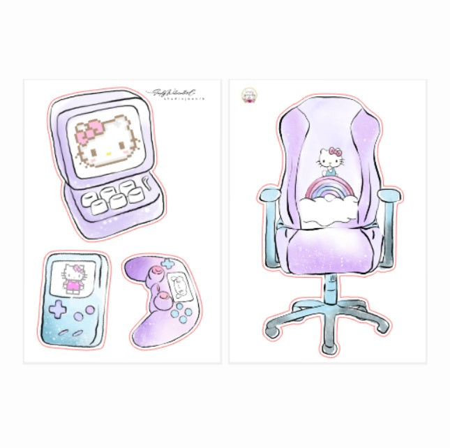 Kawaii Gamer | Large Deco