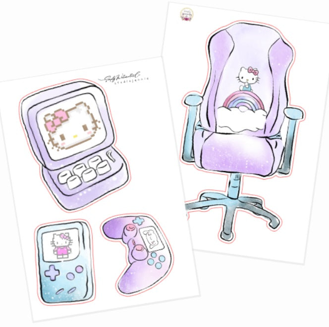 Kawaii Gamer | Large Deco