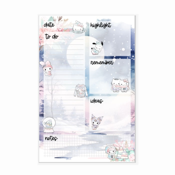 Frosty | DAILY Notepad