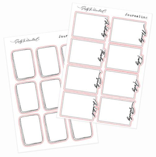 Weekly Boxes // Bujo Basics