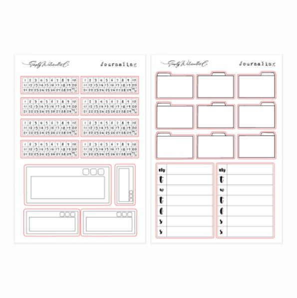 Sampler 2 // Bujo Basics