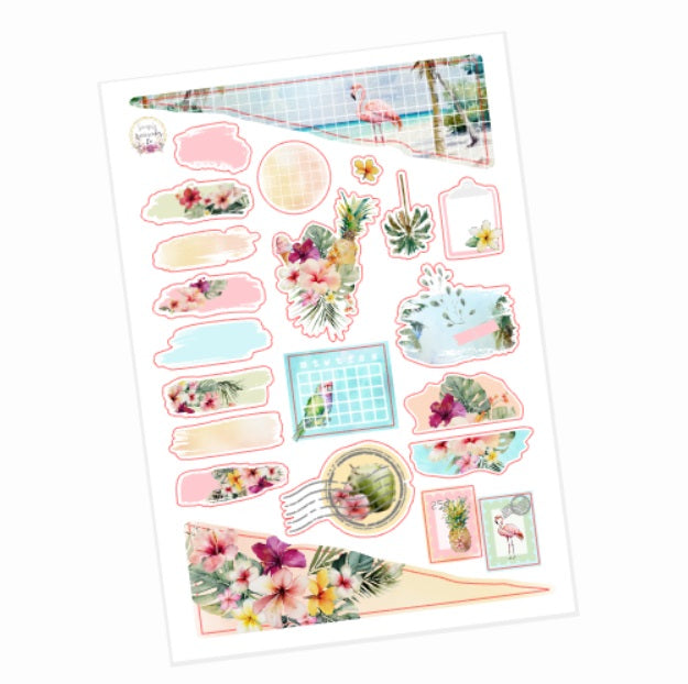 Tropical Days // Journaling Sampler