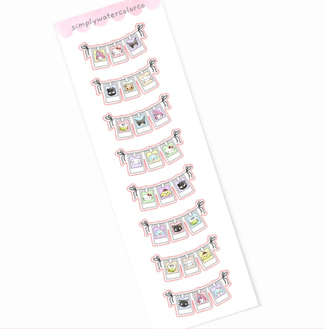 Polaroid Banners | Mini Deco