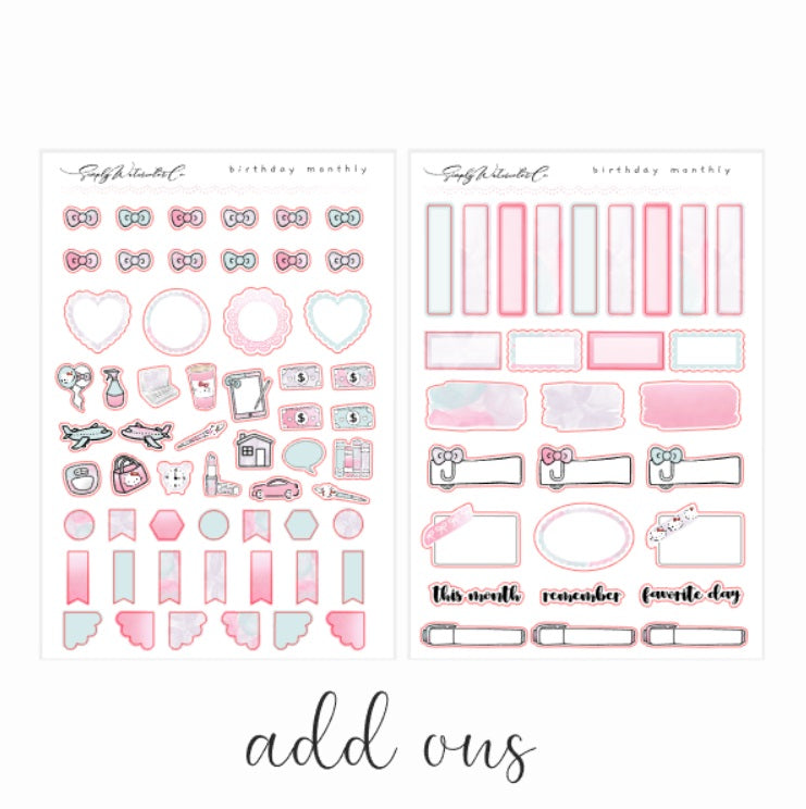 My Birthday Month | Monthly Kit