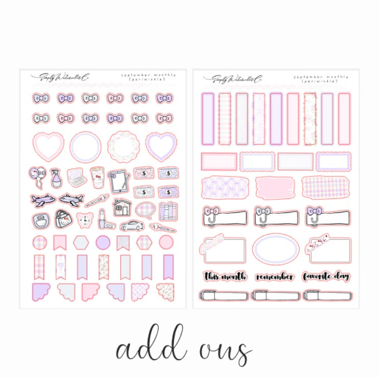 September (Periwinkle) | Monthly Kit