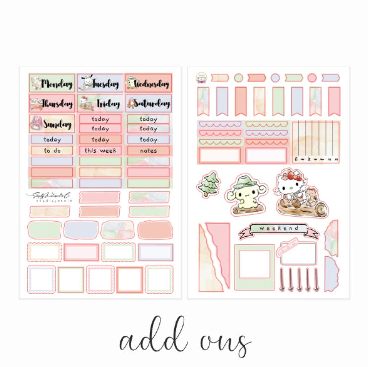 Kawaii Camp | Hobo A5/A6 Kit