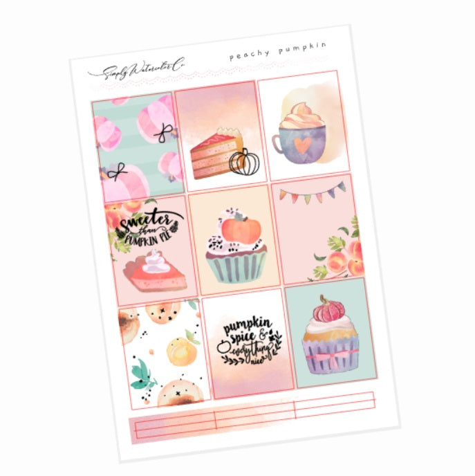 Peachy Pumpkin MINI Kit