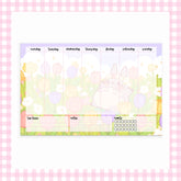 Toto Tulip | WEEKLY Notepad (Horizontal) v1