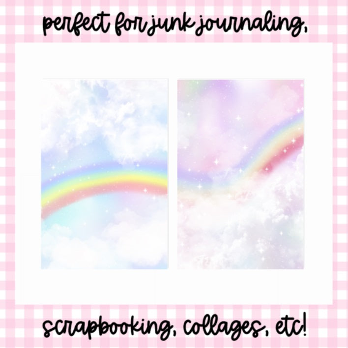 Rainbow | Scrapbook Papers