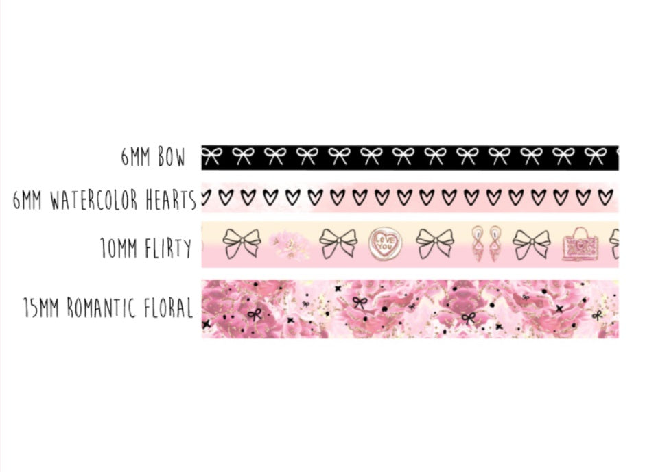 Romance Collection // Gold + Pink Foil