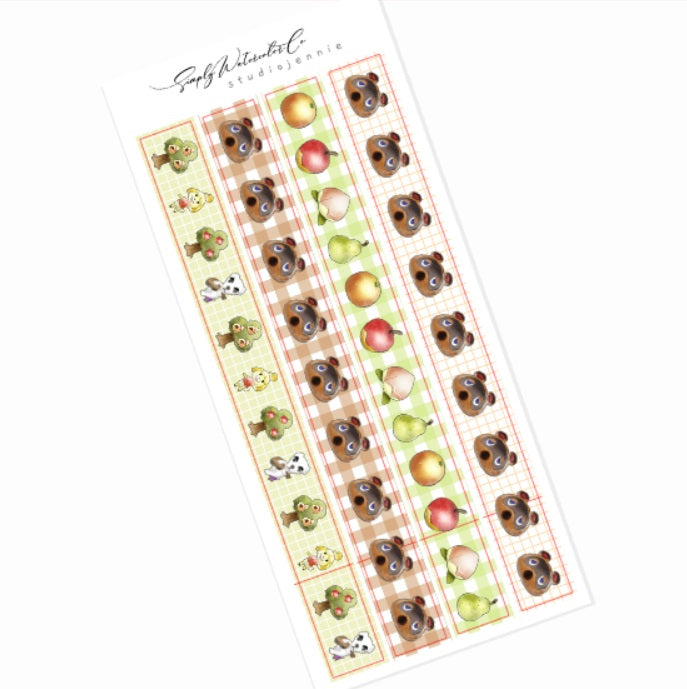 Animal Town | Washi Strips