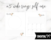A5 Wide Rings PRINTABLE // Routine + Priorities