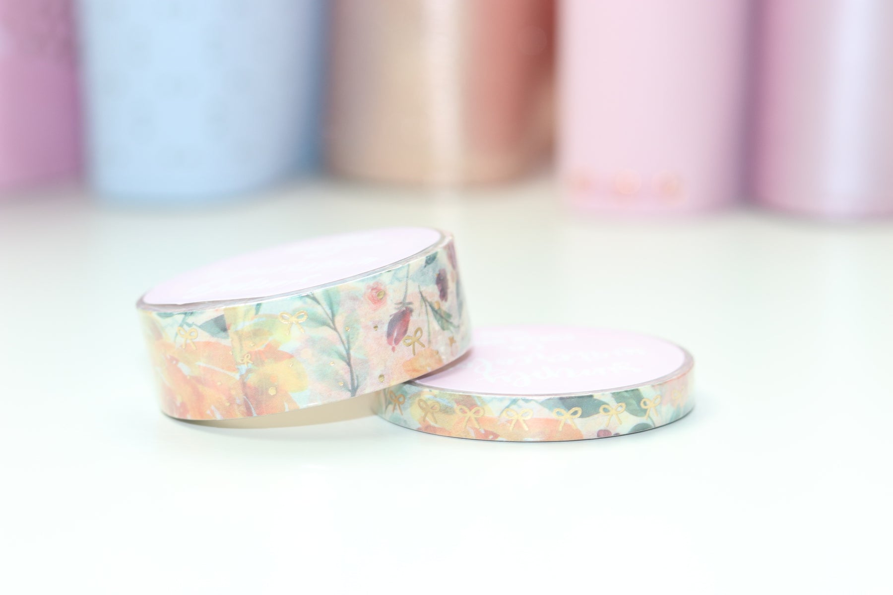 Floral Washi // Gold Foil