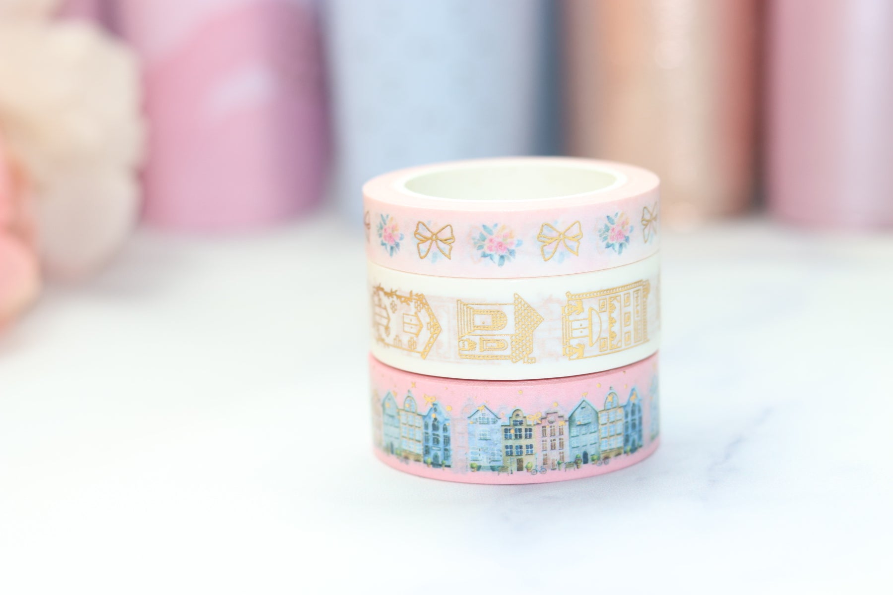 Neighborhood Washi // Gold Foil