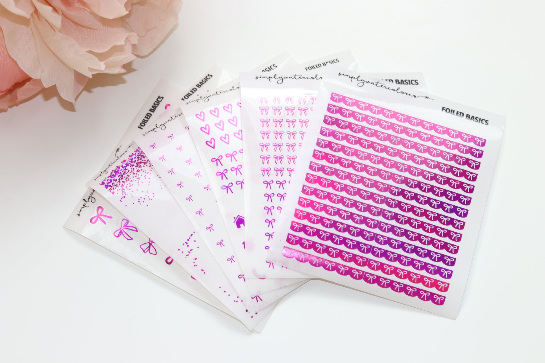 FOIL Barbie (Holo Pink/Purple) Stickers