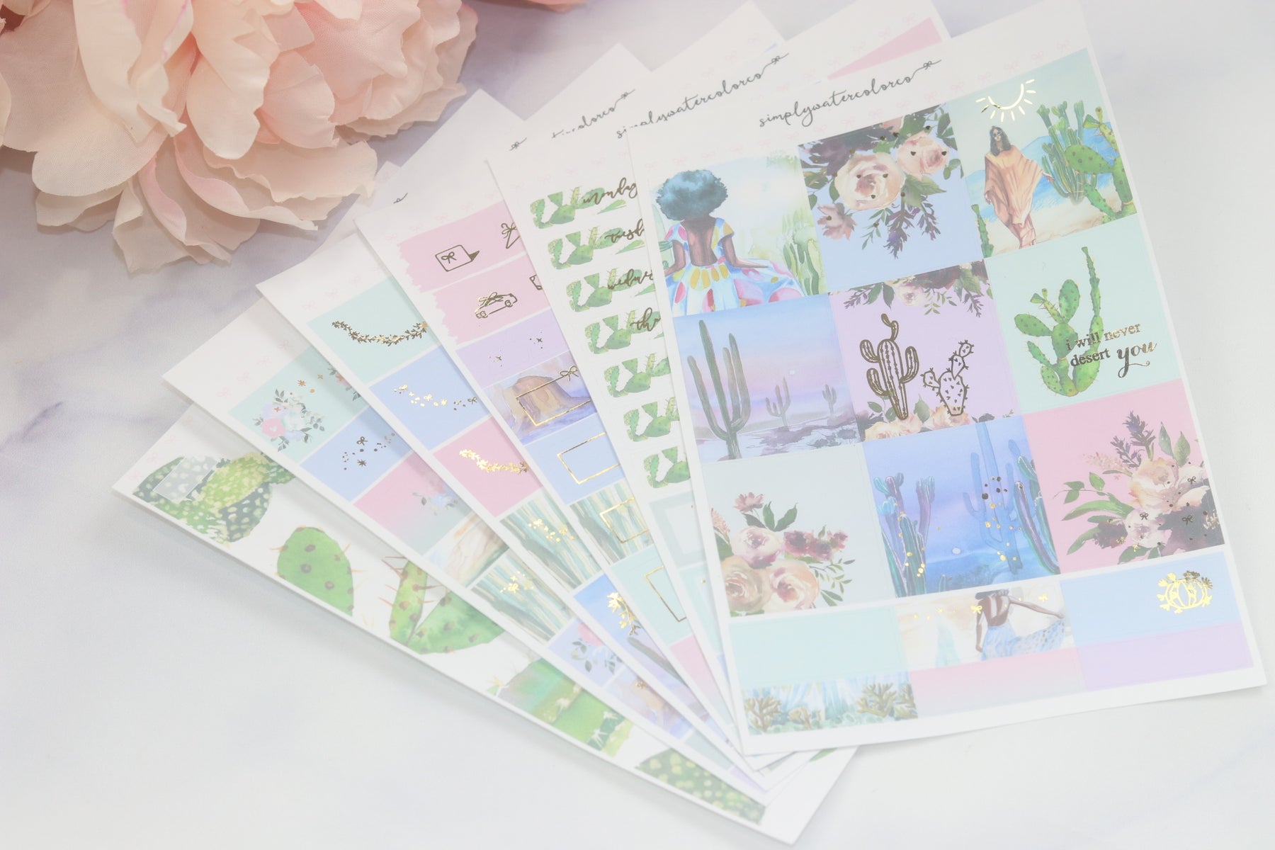 FOIL Desert Romance ULTIMATE Kit (Gold Foil) // Monthly Sub