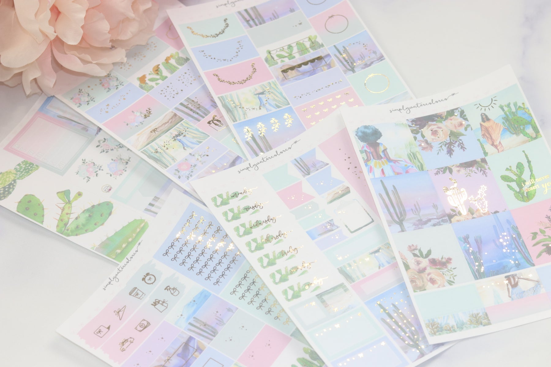 FOIL Desert Romance ULTIMATE Kit (Gold Foil) // Monthly Sub