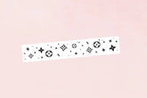 CLEAR Luxe Sparkle // Header Overlay 6mm Perforated