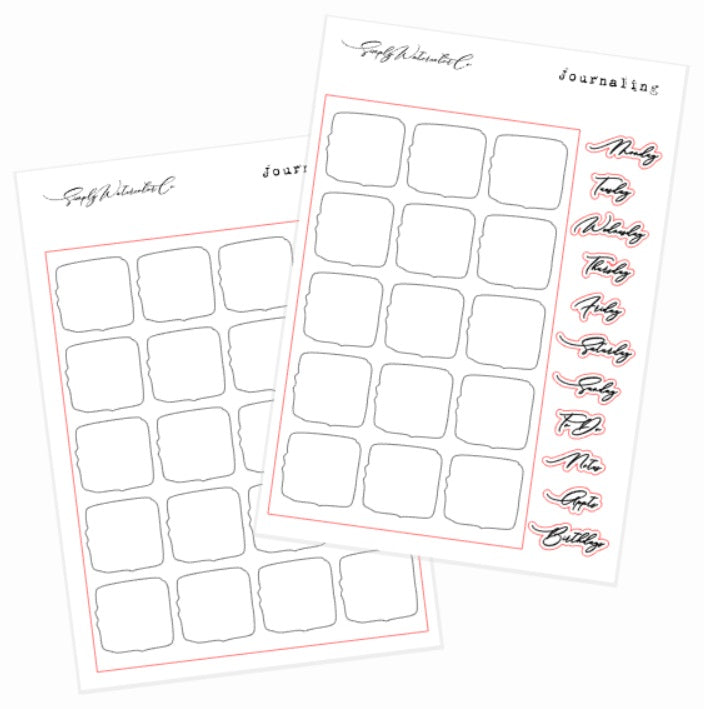 Monthly on 2 Pgs // Bujo Basics