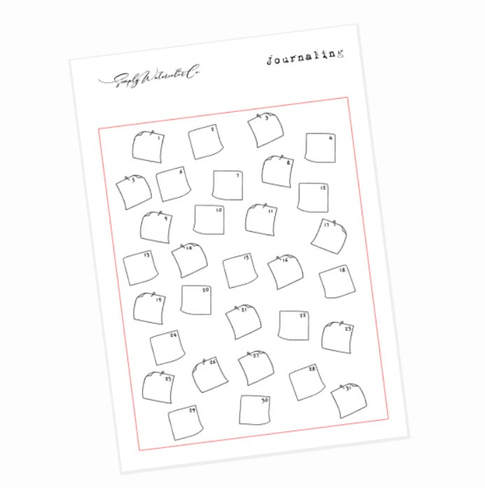 Monthly Trackers // Bujo Basics