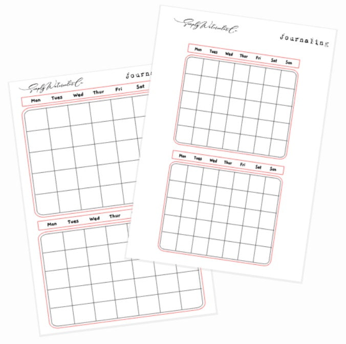 Mini Monthly // Bujo Basics