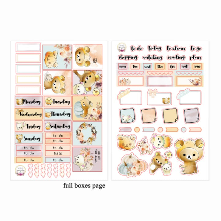 Autumn Kuma | Hobo A5/A6 Kit