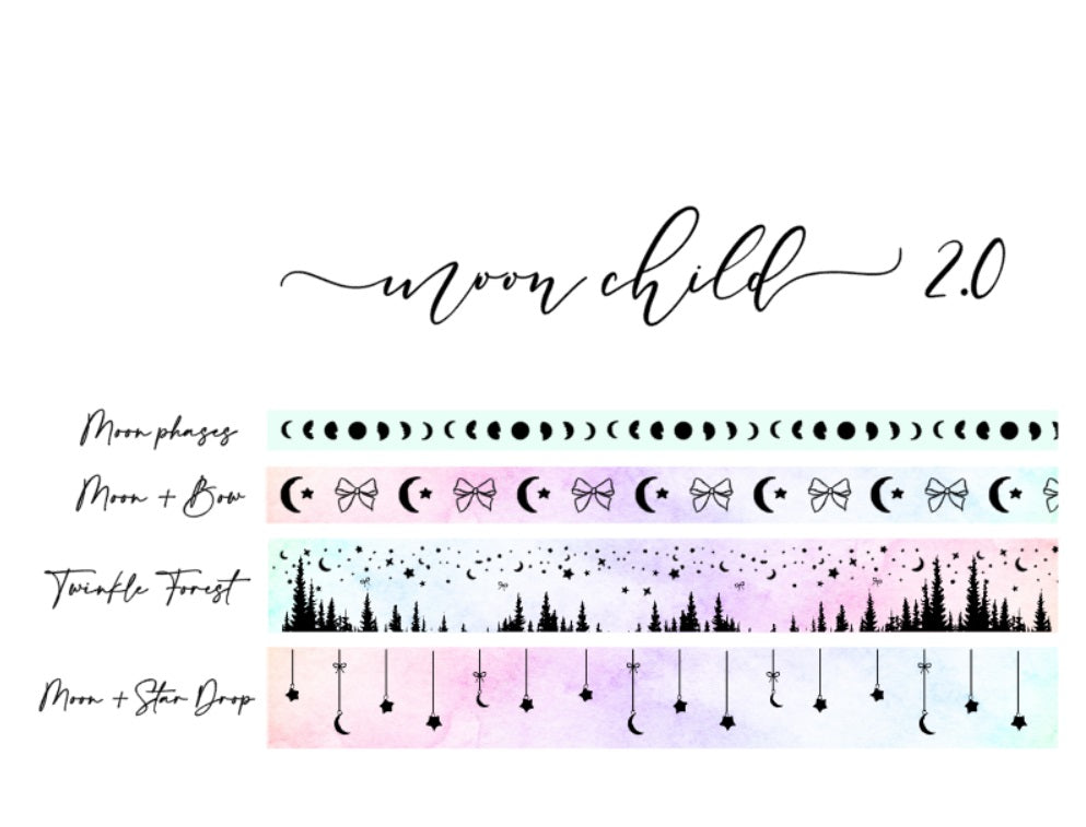 Moon Child 2.0 Washi // Holo Foil