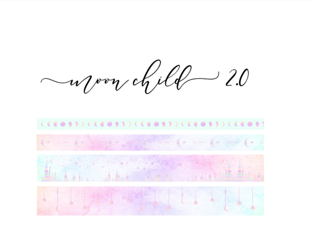 Moon Child 2.0 Washi // Holo Foil