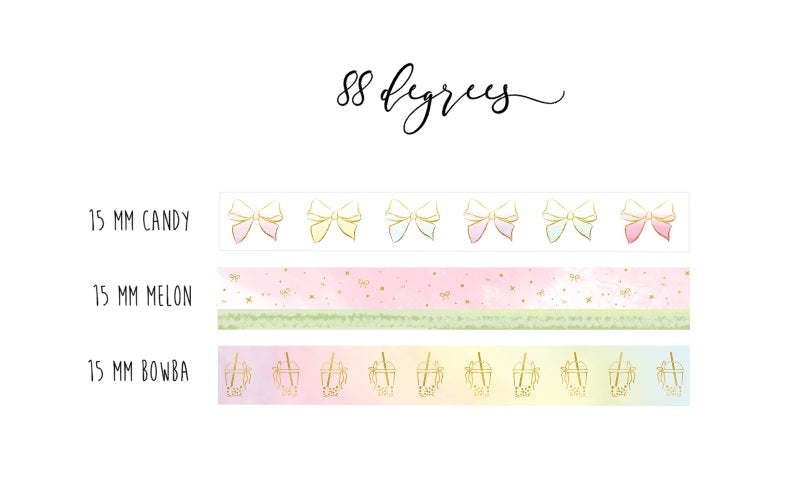 88 Degrees // Gold Foil
