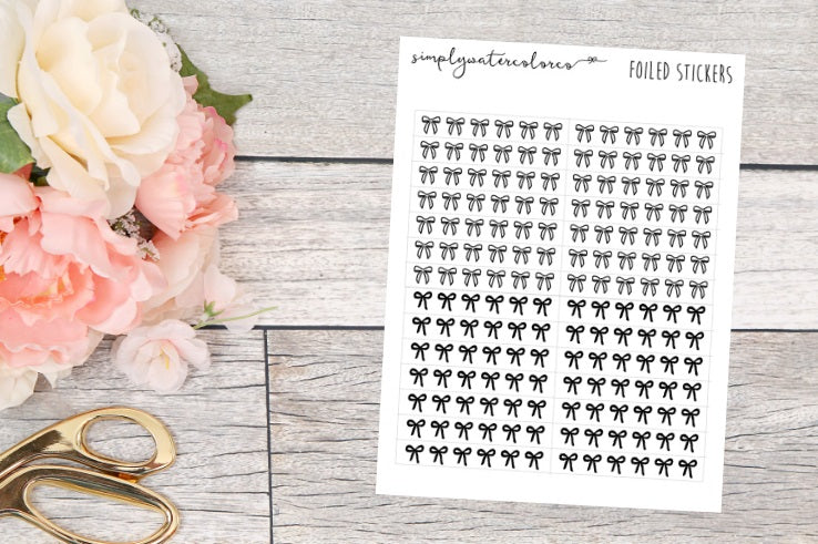 FOIL Bow Headers | Classic + Dainty