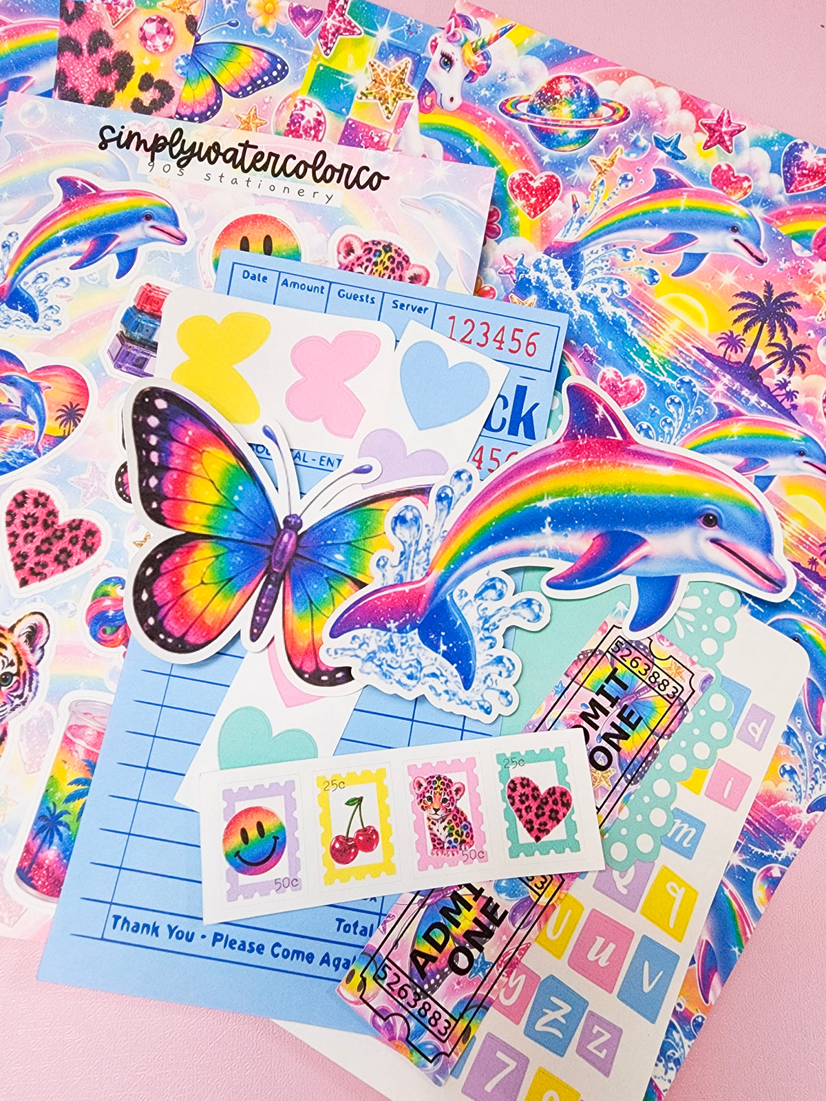 90s Stationery | Junk Journal KIT