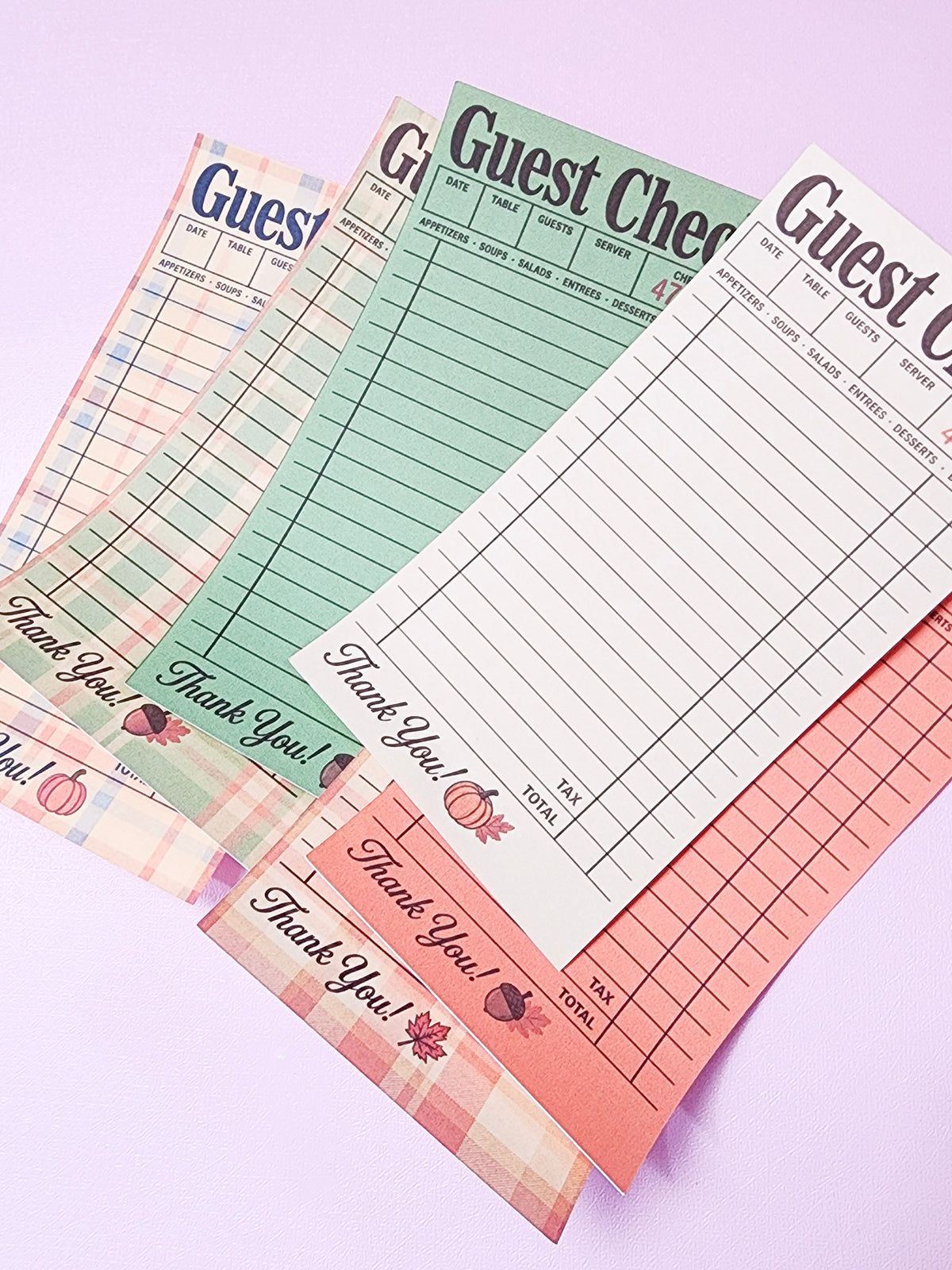 Fall Guest Check | Junk Deco