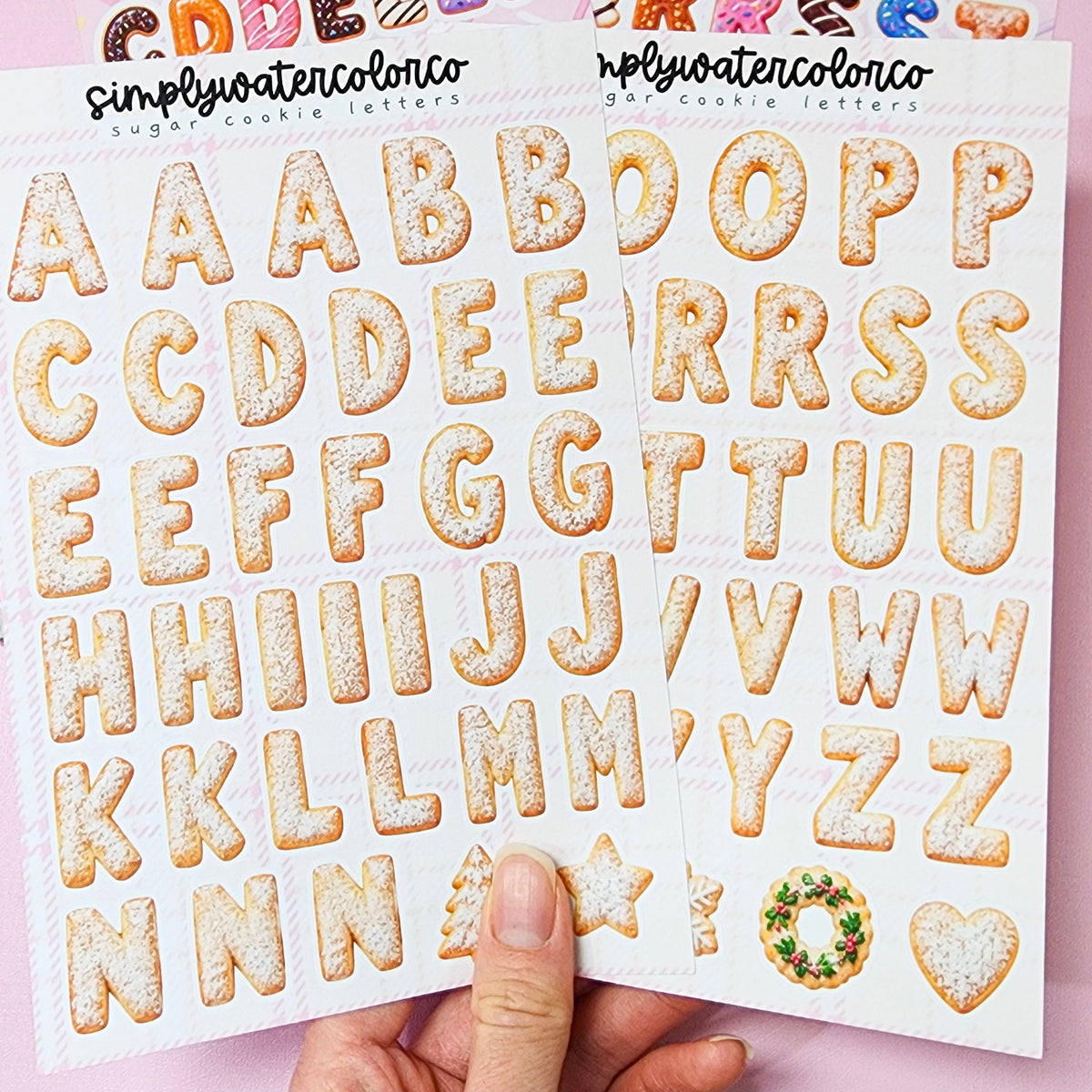 Sugar Cookie Letters | Junk Deco