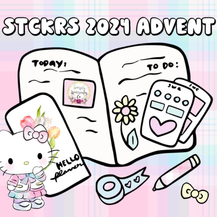 Stickers Version | 2024 Advent