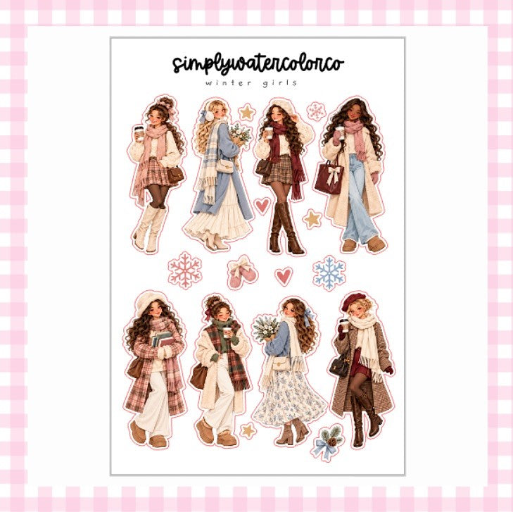 Winter Girls | Junk Deco