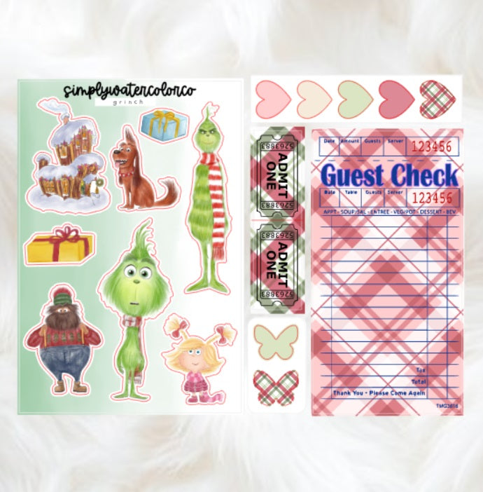 Grinch | Junk Journal KIT