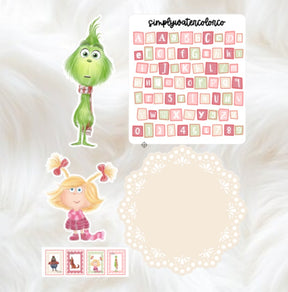 Grinch | Junk Journal KIT